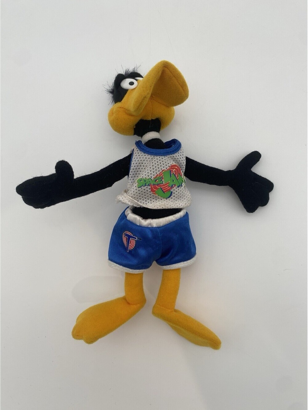 Looney Tunes Daffy Duck 9" Space Jam Stuffed Animal Plush - 1996 Warner Bros